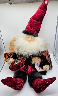 Misha Contemporary Dolls Santa Gnome Elf  With COA  Christmas Fantasy Quartz 