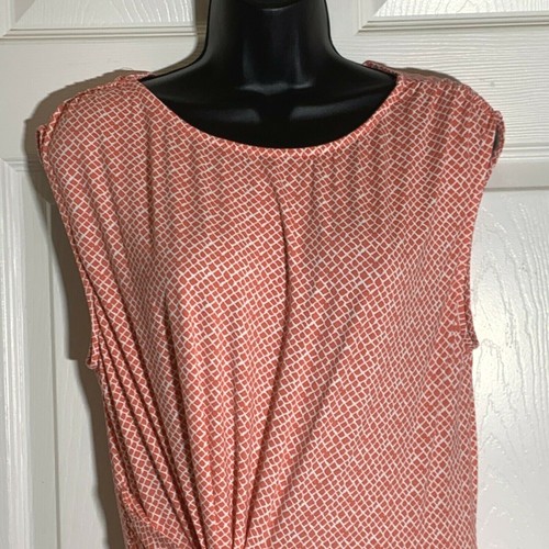 NWT Tommy Bahama Womens M Medium Side Twist Soft Stretch Pink Dress - Picture 3 of 9