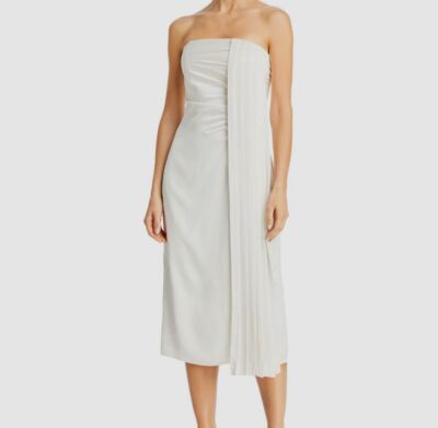 ramy brook joan mini dress $495 Ramy Brook Women's Ivory Joan Mini Dress Size 12