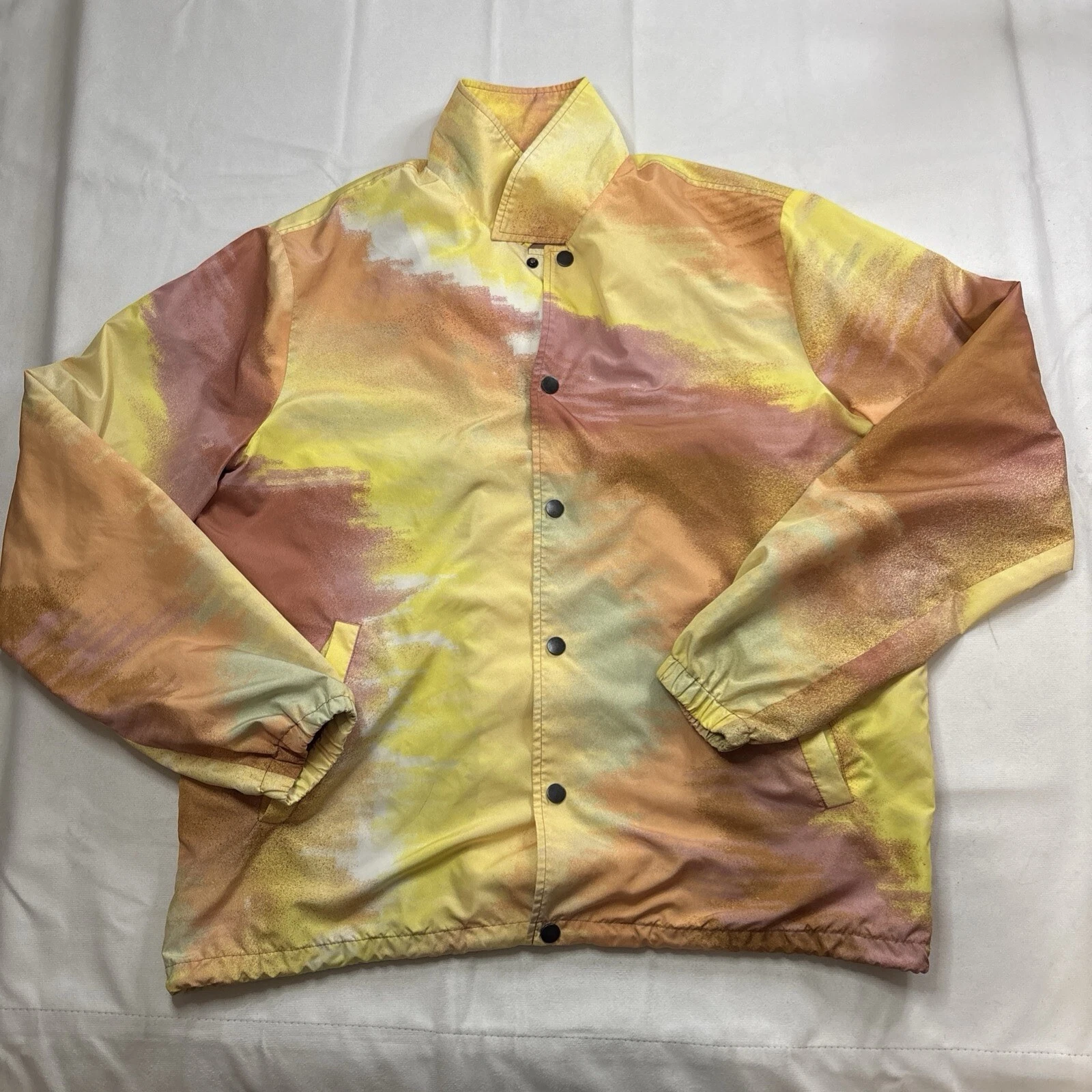 COACH Cmmnswdn comune svedese allover giacca allenatore tinta unita taglia 50