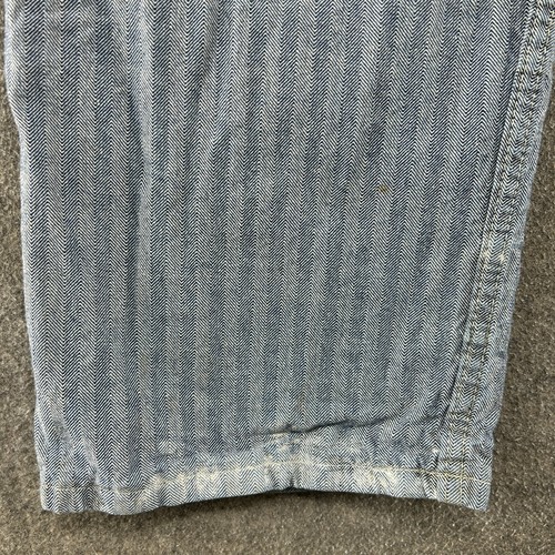 VINTAGE Red Kap Coveralls Mens 48 Blue White Herringbone Twill Workwear Cotton - Picture 14 of 21