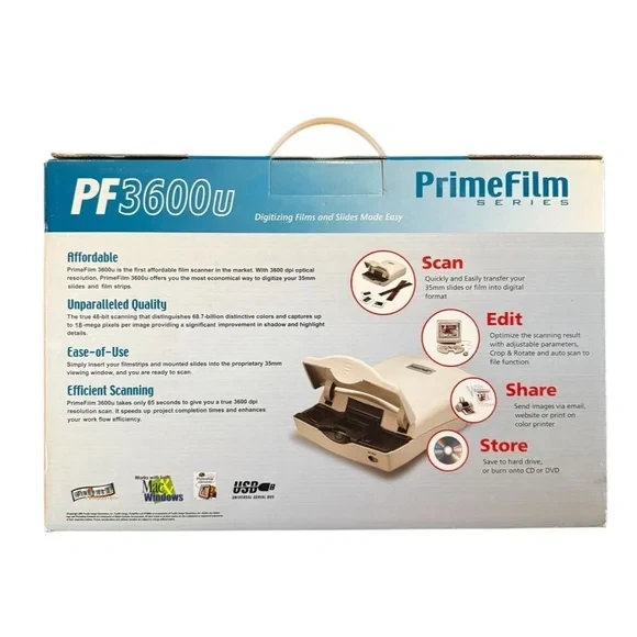 Pacific Image PrimeFilm 3600u Scanner - Image 2 of 4