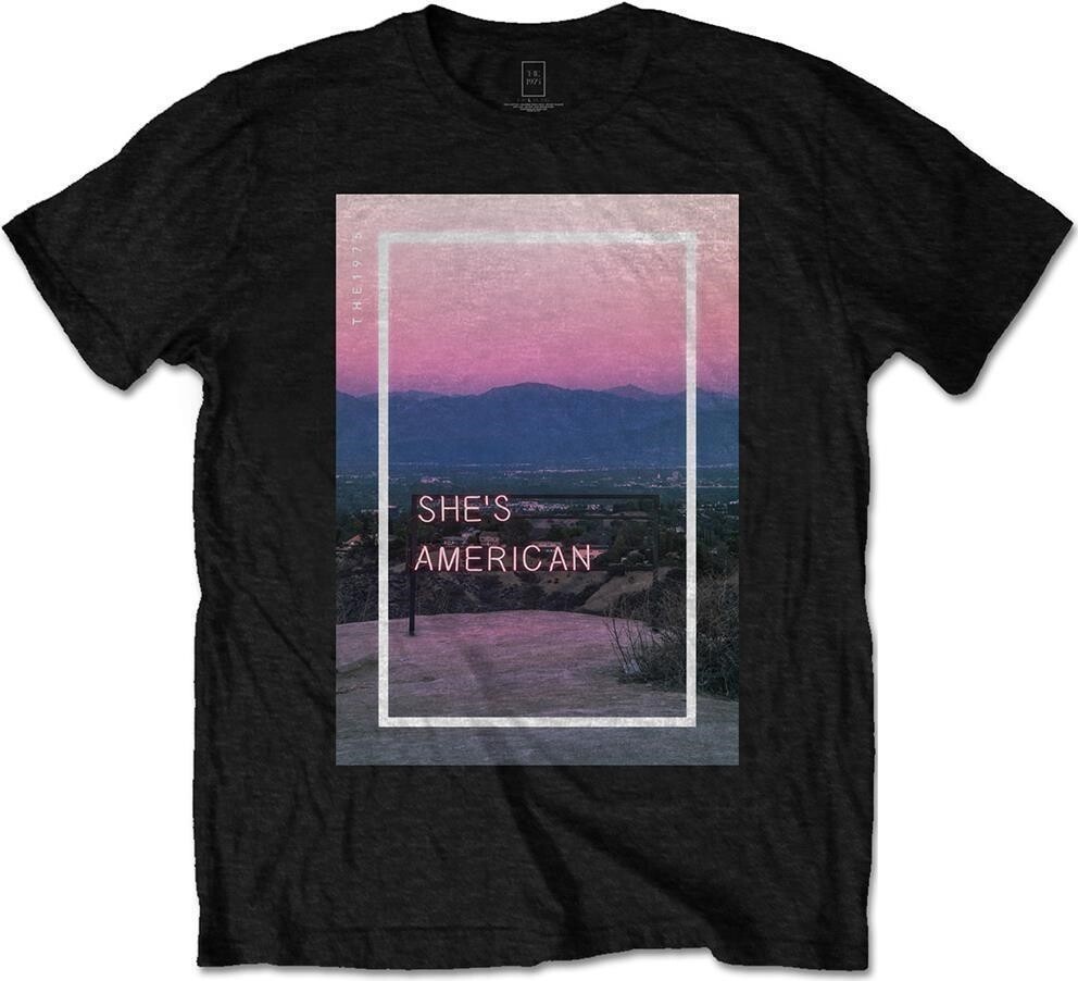 1975 (The): She'S American (T-Shirt Unisex Tg. S) -