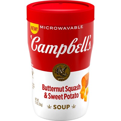 Campbell's Sipping Soup, Butternut Squash & Sweet Potato    11.1 oz (Pack of 2)