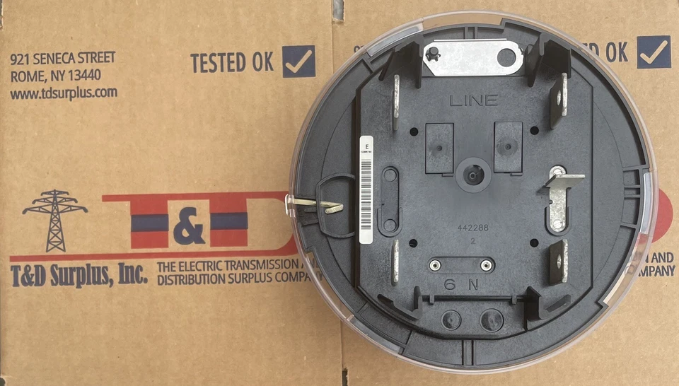 ITRON - WATTHOUR METER (KWH) C1SC - CL20, 240V, FM3S, 5 LUGS - TRANSFORMER RATED - Image 2 of 2