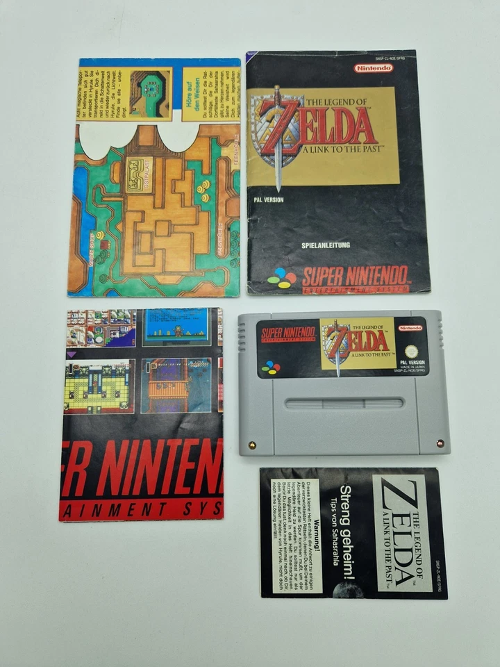 The Legend Of Zelda A Link To The Past - Super Nintendo SNES - PAL Deutsch - OVP - Bild 2 von 4