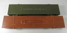 Lot of 2 Vintage Marx Miniature Guns Cases the Kentucky Springfield Rifles
