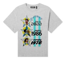 3 WORLD CUPS - MESSI 2022 - MARADONA 1986 - KEMPES 1978 - T-shirt -Ask for Sizes