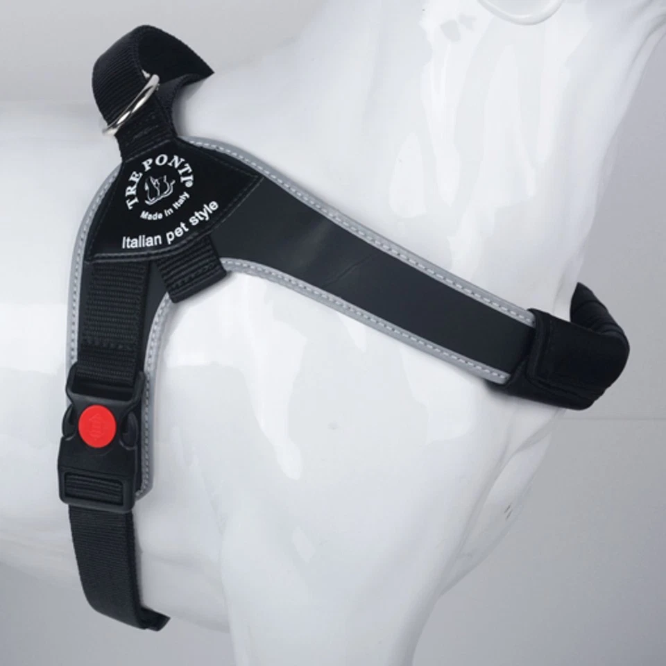 Tre Ponti Geschirr Brio schwarz reflektierender Rand 70 - 85 cm bis ca 20 - 30 k