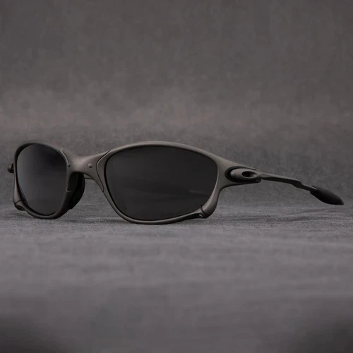 X Metal Juliat Cyclops Sonnenbrille - UV400 Rubin polarisiert Titan NEU - Bild 20 von 40