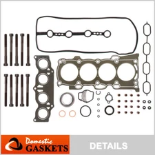 Fits 01-06 Toyota Camry Solara 2.4L Graphite Head Gasket Set Bolts 2AZFE