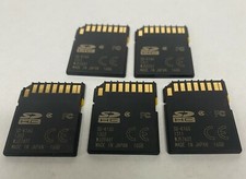 5x 16GB Japan made class 4 SDHC MEMORY CARD