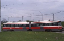 TTC Streetcar Trolley TORONTO ON Area Original 1988 Photo Slide