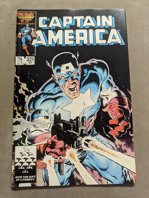 Captain America #321, Marvel Comics, 1986, 1st U.L.T.I.M.A.T.U.M 