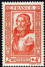 FRANCE SEIGNEUR DE BAYARD   TIMBRE NEUF N° 590  **  MNH 1943  B4