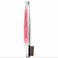 Benefit Cosmetics Bold is Beautiful Slant Tweezer  Brow Brush, Free Shipping 