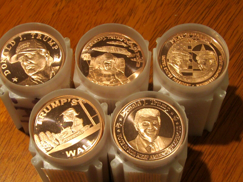 45 / 47th President Donald J Trump Lot of 20 Copper 1 oz Round ...