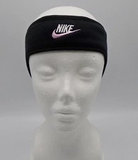 Nike Club Fleece Headband Youth Girl Pink/Vast Grey/Black Foam/White