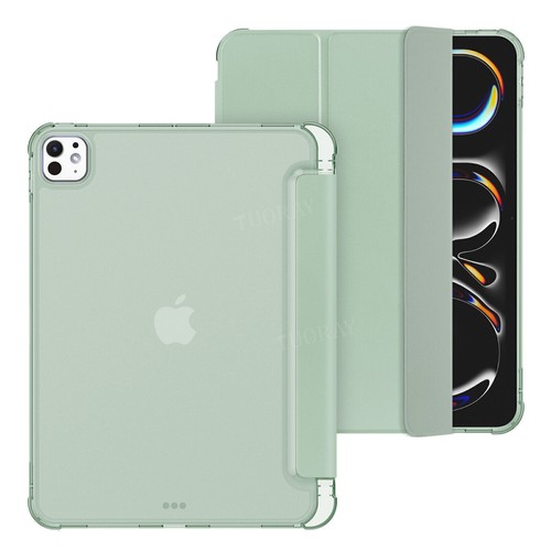 Case for iPad 7/8/9th 10.2 Air 4 5 6 Pro 11'' 13'' 2024 Smart Leather Flip Cover - Picture 48 of 87