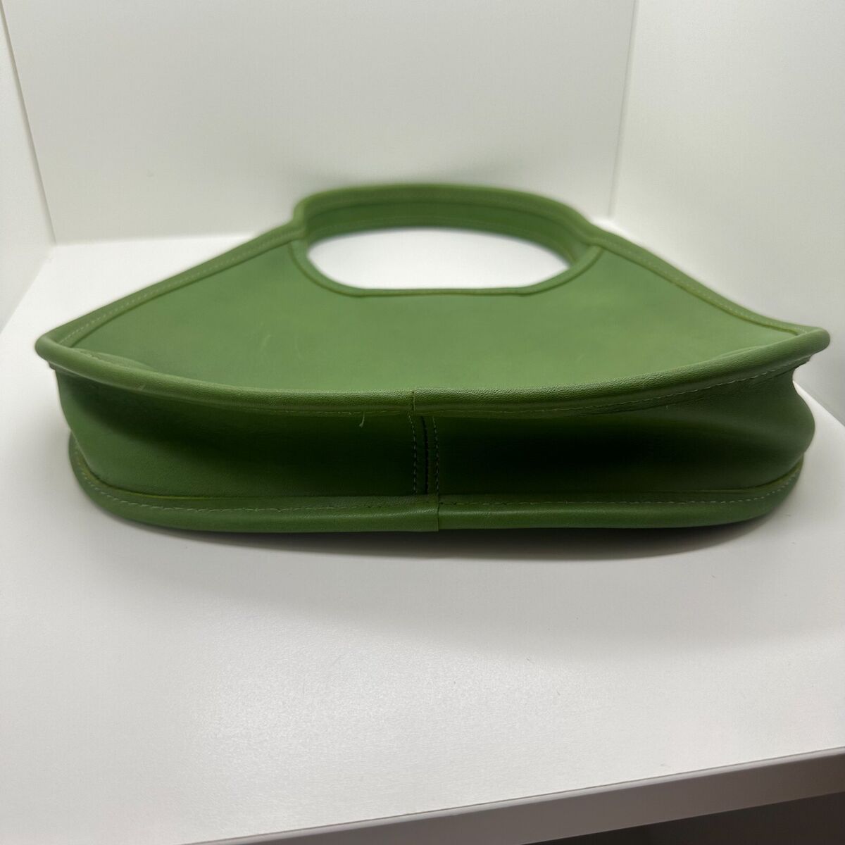 Vintage Coach Ergo Mini Green Leaf 9027 Leather Bag Purse Vintage Coach Ergo Mini Green Leaf 9027 Leather Bag Purse