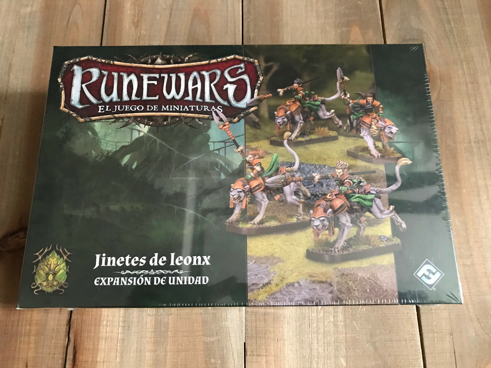 Runewars El Game Miniatures - Riders Of Leonx - Expansion Of Unit - FFG ...