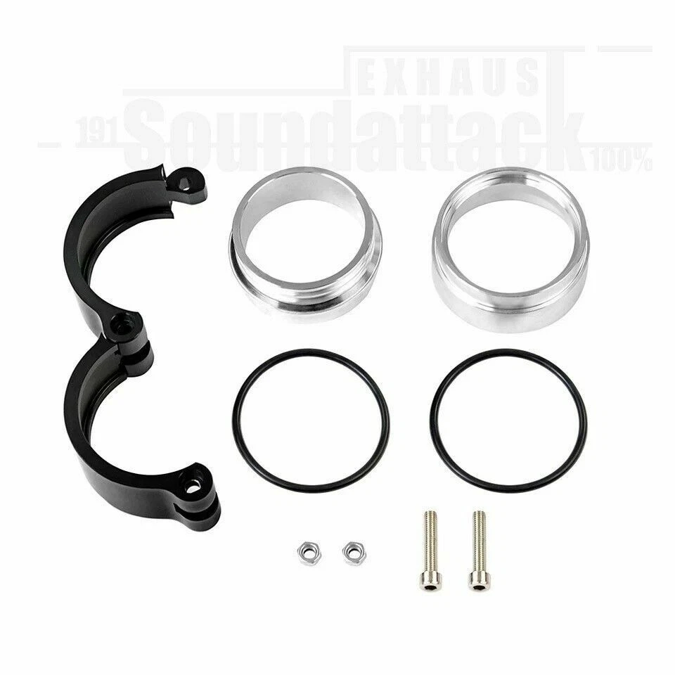 Aluminium Ladeluft HD- Schelle Ø 76mm / 3" Vr6 Turbo 1.8t Audi Rs4 R32 Vw Tfsi - Bild 3 von 3