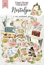 44 Stck. Nostalgie Papier Stanzformen zum Basteln Kartenbasteln Scrapbooking