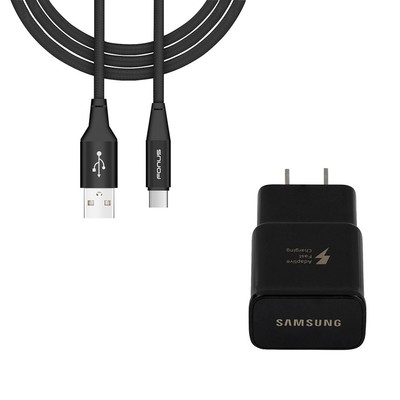 For Motorola Edge/Plus Type-C Fast Home Charger 6ft USB Cable Quick Power