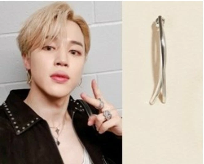 BTS 1Pair Kpop V Style Earrings For Women Men Stainless Steel Cylinder  Earring | eBay