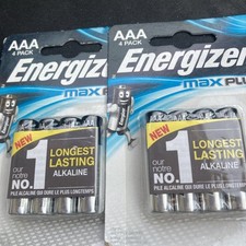 Image of Energizer Max Plus AAA  Advanced Alkaline Battery 2x Pack of 4