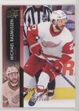 2021-22 Upper Deck Series 2 UD Exclusives 23/100 Michael Rasmussen #318 o1h