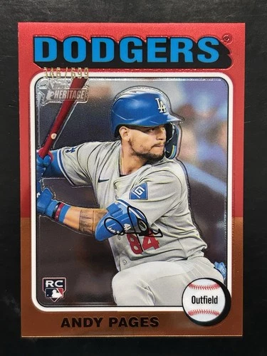 2024 Topps Andy Pages RAW