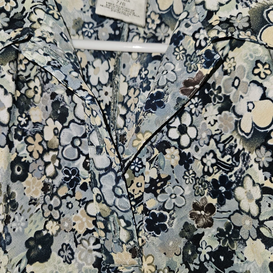 Vestido floral largo vintage de los años 90 para mujer All That Jaxz A Chorus Line Co. Prairie  Foto 4 de 4