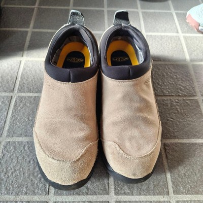 KEEN Glieser Moc WP Waterproof Slipper Beige 28,5cm Herrenschuhe TOP