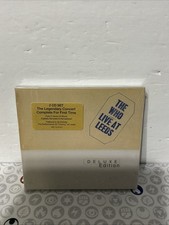 The WHO Live At Leeds Deluxe Edition 2 CD - New - Sealed - FastShip! The WHO Live At Leeds Deluxe Edition 2 CD - New - Sealed - FastShip!