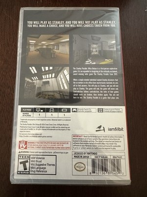 The Stanley Parable Ultra Deluxe - Nintendo Switch Brand New | eBay