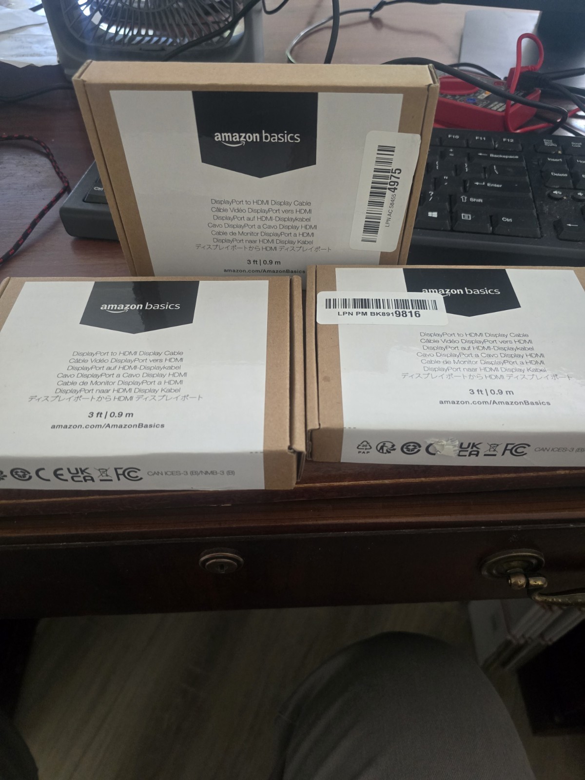 3ft HDMI to DisplayPort Cable - 3-Pack-image