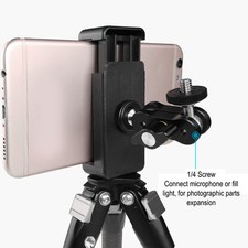 1/4in Screw Camera Monitor Mount Universal Adjustment Extension Arm Mount Tripod
