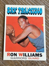 Ron Williams 1971 Topps Basketball #38 No Creases San Francisco