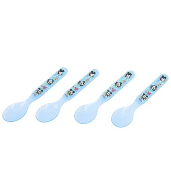 Disney Mickey Mouse Löffel Set 4-teilig geeignet für Mikrowelle Spülmaschine - Bild 1 von 2