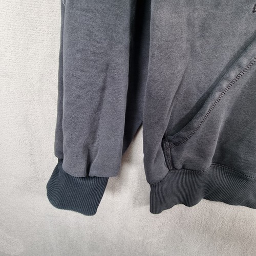 Nike Sweatshirt Mens Medium Black Embroidered Logo Centre Swoosh Vintage - Picture 6 of 17