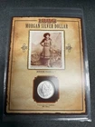 1886-P Morgan Silver Dollar Coin & ANNIE OAKLEY Stamp Set - Legends Of The West