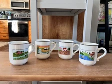 Villeroy & Boch Design Naif Set of 4 Porcelain Mugs
