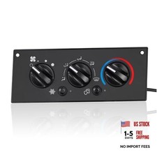 HVAC A/C Heater Climate Control Panel Module with Blower Motor Switch 599-5511