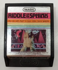 Riddle of the Sphinx (Atari 2600, 1982) Authentic Cartridge Only