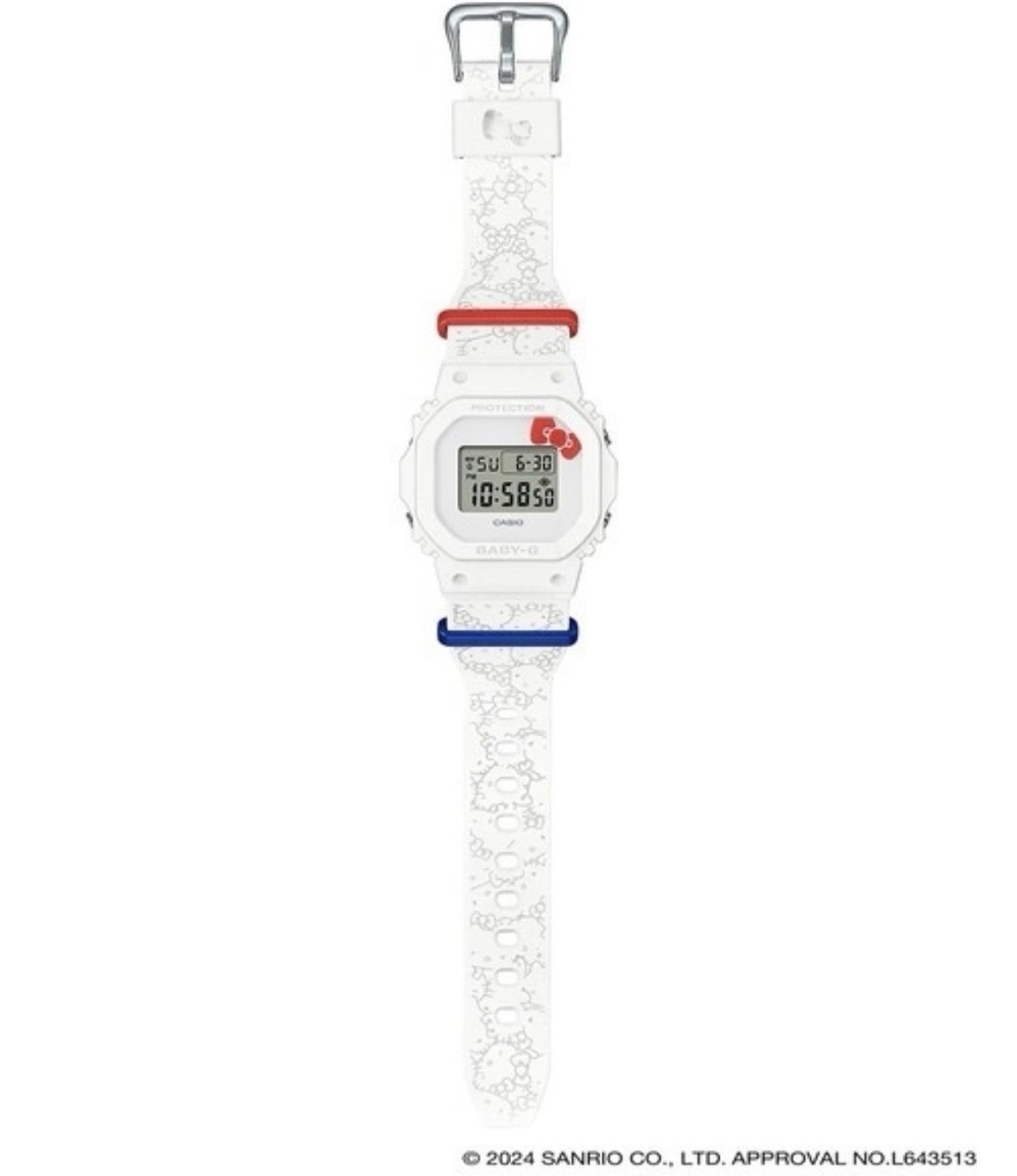 [CASIO×HELLO KITTY] BABY-G BGD-565KT-7JR Casio BABY-G × Hello Kitty 50th Anniversary Limited Watch BGD