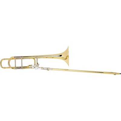 Bach 42BO Stradivarius F Attachment Trombone Lacquer Yello Brass Bell Std Slide