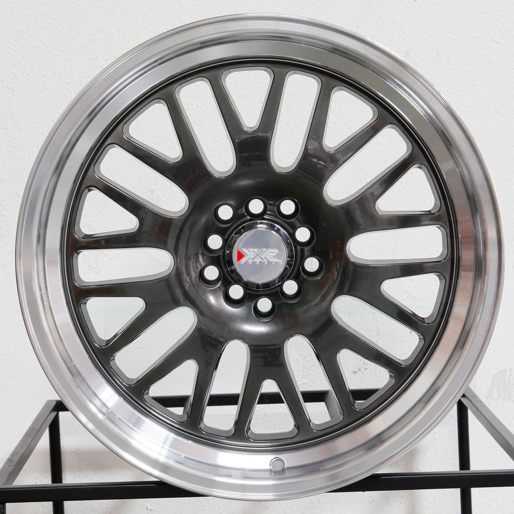 XXR 531 15x8 4x100/4x114.3 20 Chromium Black ML Wheels(4) 73.1 15