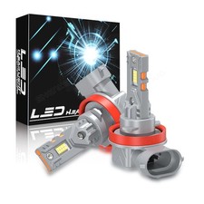 2x LED Globes H8 H11 Headlight Bulbs Low Beam NEW For Mitsubishi ASX XA XC 10-19