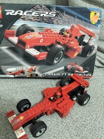 LEGO Racers 1/24 Ferrari F1 Racer 8362 Pull Back Motor  Figure